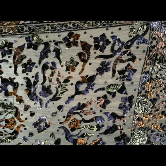 Vintage soie scarf - Picture 5 of 8